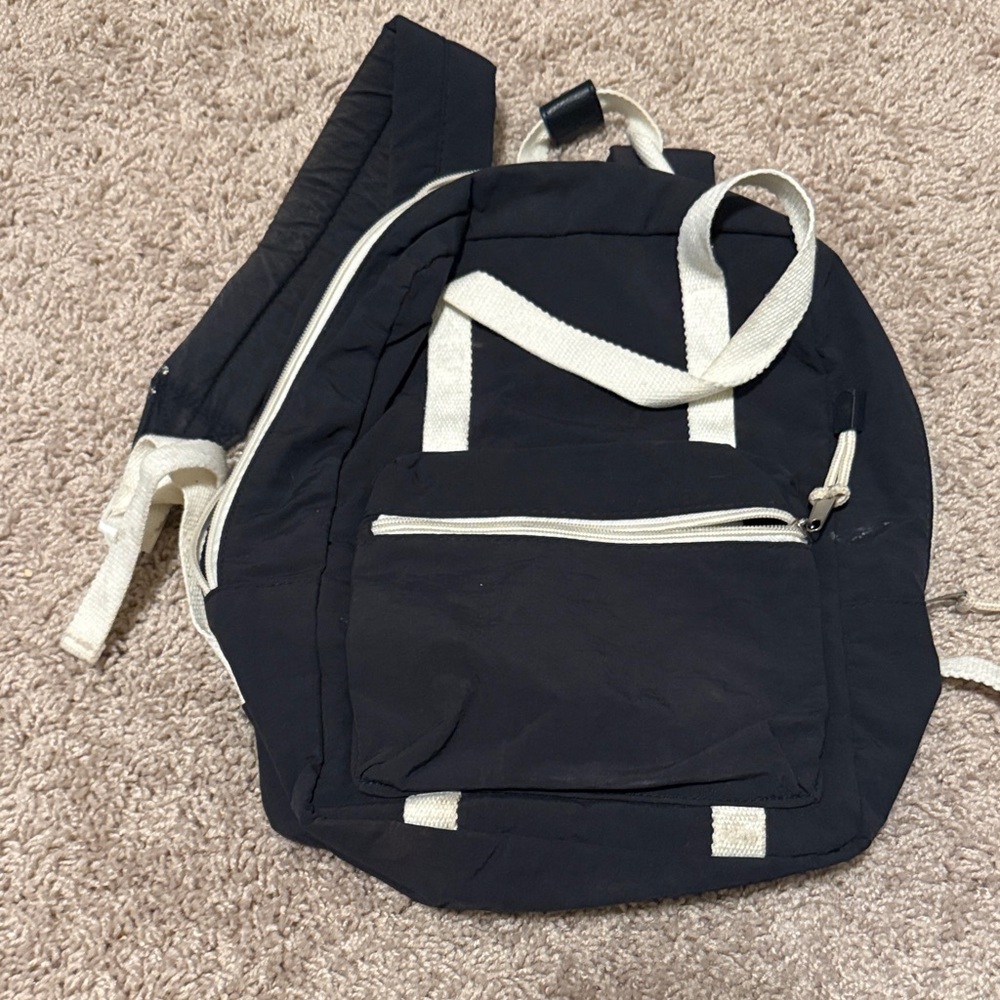 Stylish Black and White Men's Backpack